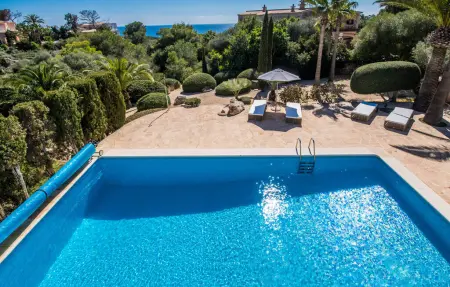Villa Zen – Maison 8 pers., piscine et vue mer à Cala Santanyi : photo 11