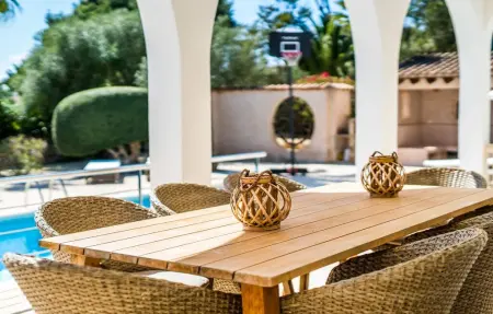Villa Zen – Maison 8 pers., piscine et vue mer à Cala Santanyi : photo 20