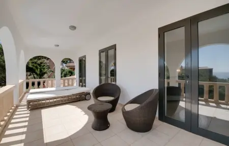 Villa Zen – Maison 8 pers., piscine et vue mer à Cala Santanyi : photo 21