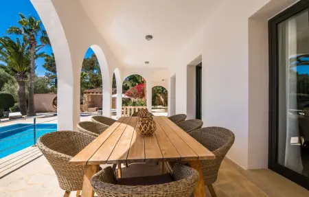 Villa Zen – Maison 8 pers., piscine et vue mer à Cala Santanyi : photo 23