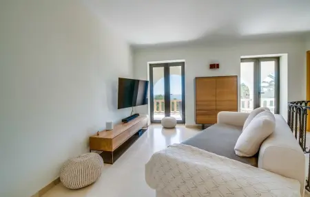 Villa Zen – Maison 8 pers., piscine et vue mer à Cala Santanyi : photo 35