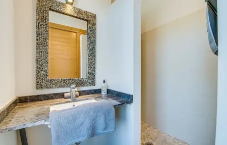 Villa Zen – Maison 8 pers., piscine et vue mer à Cala Santanyi : photo 57