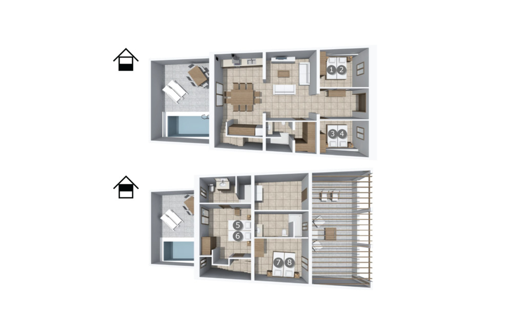 Na Valenta, Maison 8 personnes à Arta - Photo 36