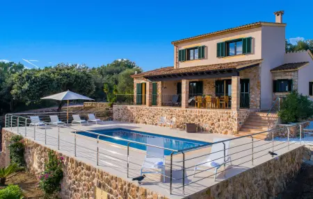 Ca Na Cristina de Carrossa, villa 6 pers. vue mer à Artà : photo 2