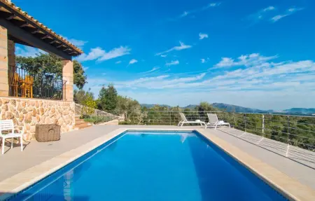 Ca Na Cristina de Carrossa, villa 6 pers. vue mer à Artà : photo 4