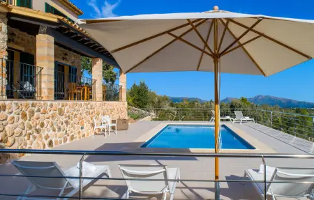 Ca Na Cristina de Carrossa, villa 6 pers. vue mer à Artà : photo 8