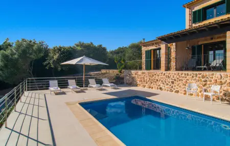 Ca Na Cristina de Carrossa, villa 6 pers. vue mer à Artà : photo 11