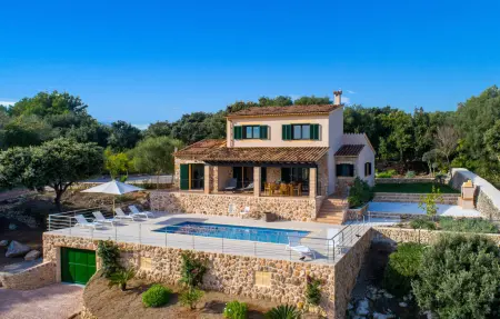 Ca Na Cristina de Carrossa, villa 6 pers. vue mer à Artà : photo 12