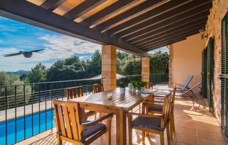 Ca Na Cristina de Carrossa, villa 6 pers. vue mer à Artà : photo 15
