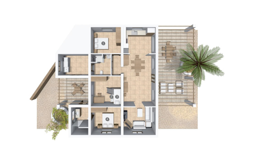 Son Fangos, maison 6 pers. avec piscine à Manacor - Photo 47