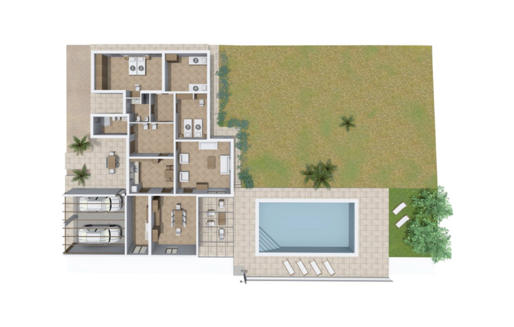Can Terrasa : maison 6 pers. avec piscine à Canyamel - Photo 31