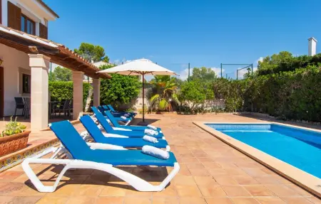 Villa Isabel à Sa Ràpita, 4 chambres avec piscine : photo 3