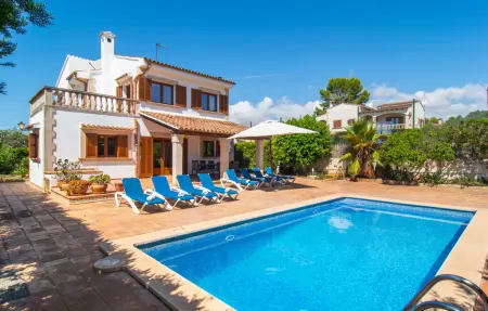 Villa Isabel à Sa Ràpita, 4 chambres avec piscine : photo 6