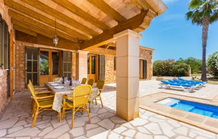 Can Mates Nou - Maison 8 pers. avec piscine à Campos : photo 14