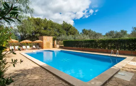 Can Crestall - Finca majorquine avec piscine 10m : photo 3