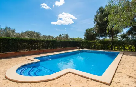 Can Crestall - Finca majorquine avec piscine 10m : photo 4
