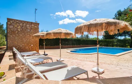 Can Crestall - Finca majorquine avec piscine 10m : photo 5
