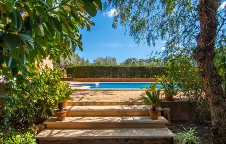 Can Crestall - Finca majorquine avec piscine 10m : photo 10