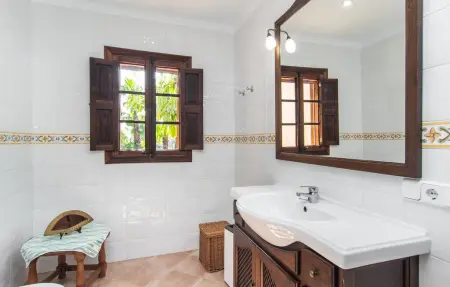 Can Crestall - Finca majorquine avec piscine 10m : photo 43