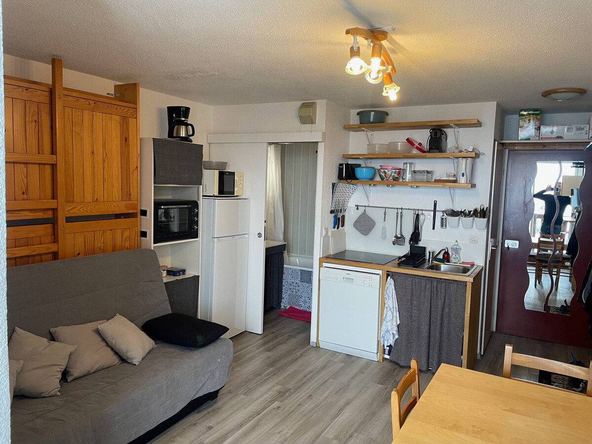Studio cabine 4 pers à Chamrousse, balcon sud - Photo 1