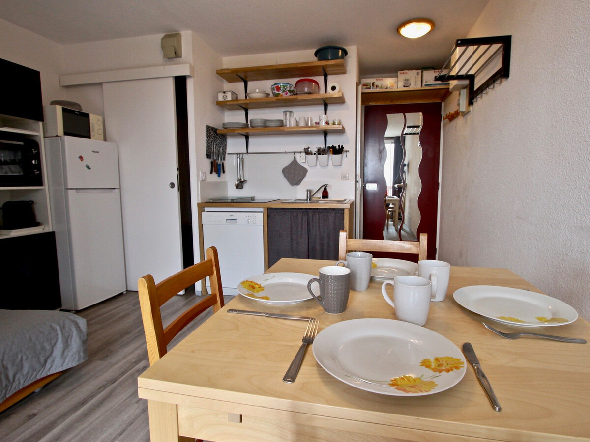 Studio cabine 4 pers à Chamrousse, balcon sud - Photo 2