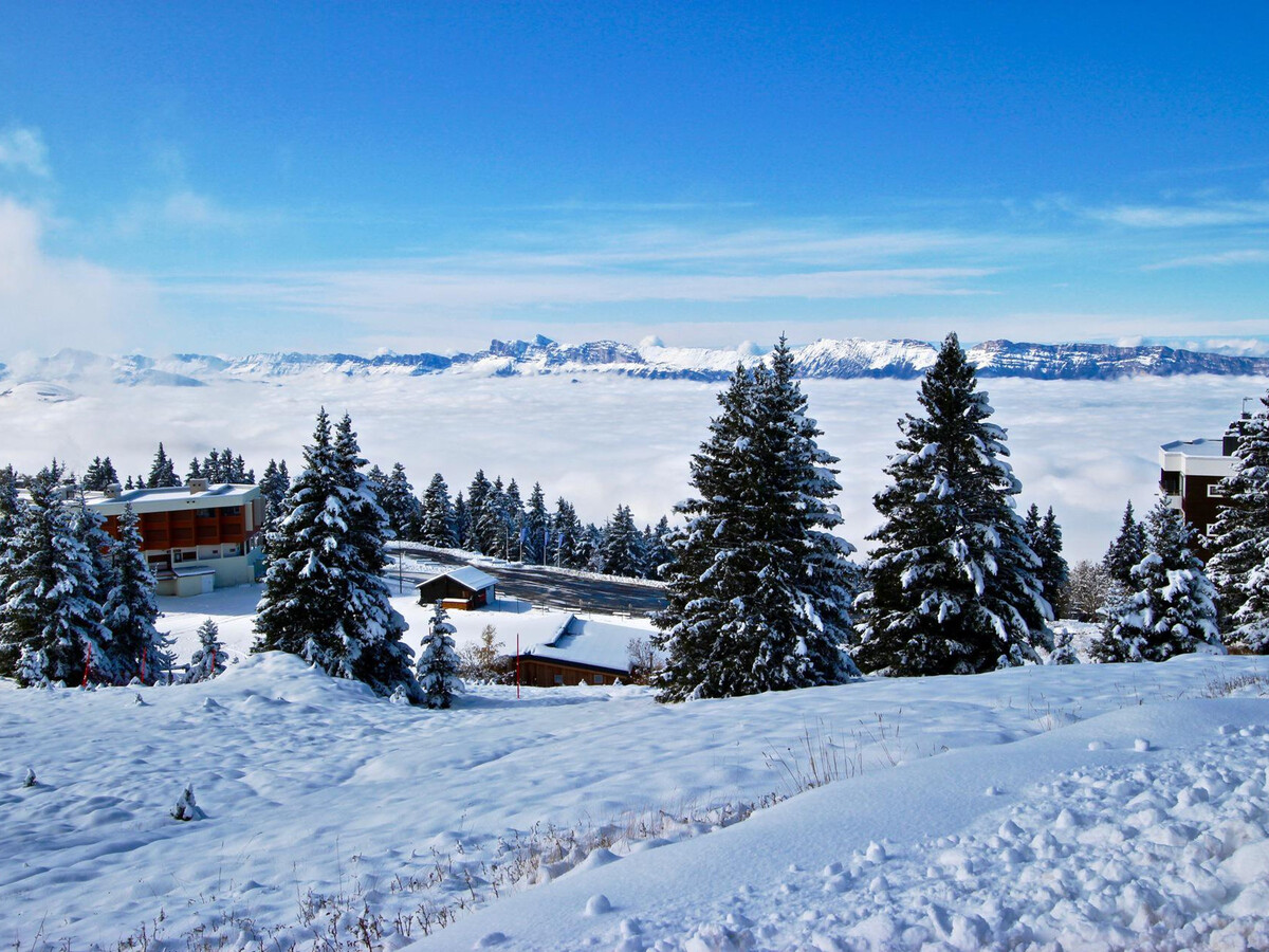 Studio cabine 4 pers à Chamrousse, balcon sud - Photo 8
