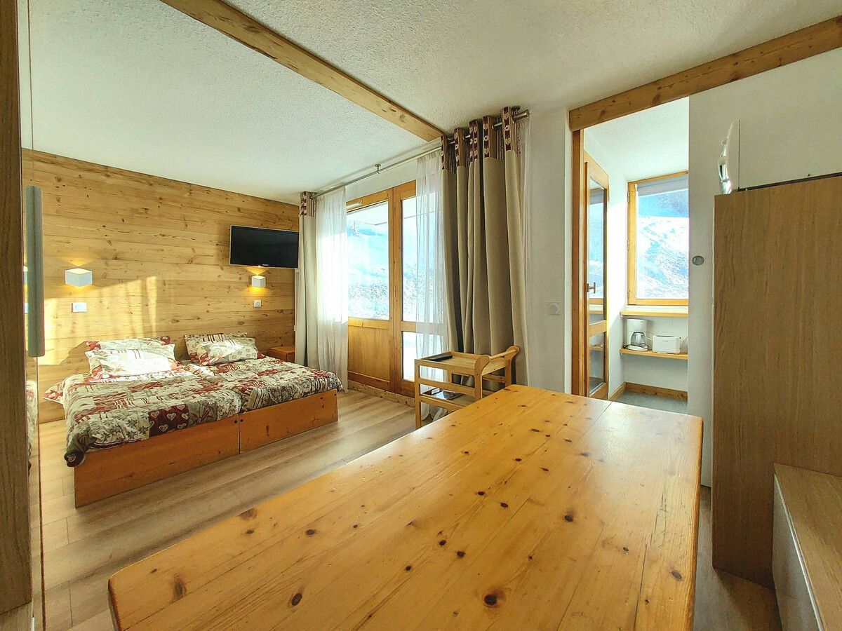 Studio rénové 28m² La Plagne, parking et ski-in/ski-out - Photo 3