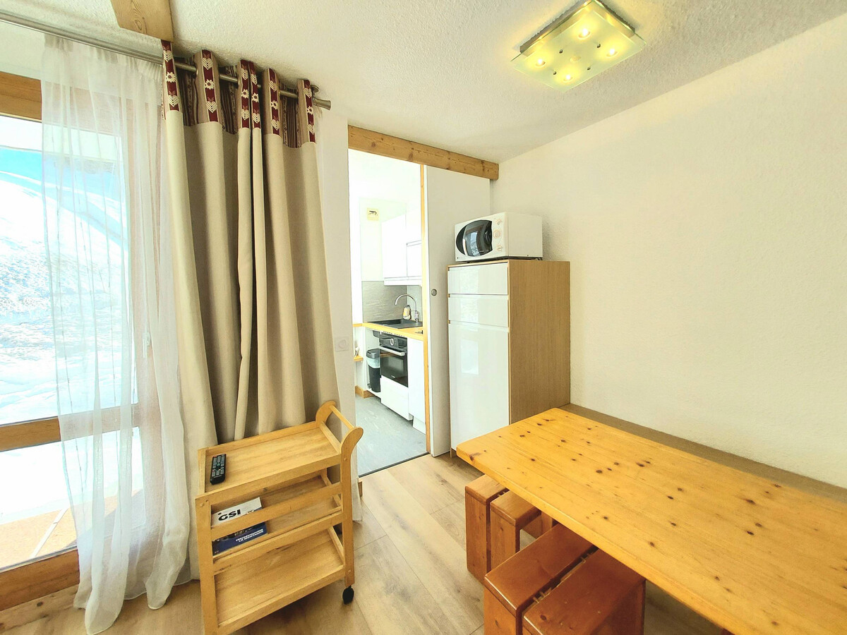 Studio rénové 28m² La Plagne, parking et ski-in/ski-out - Photo 5