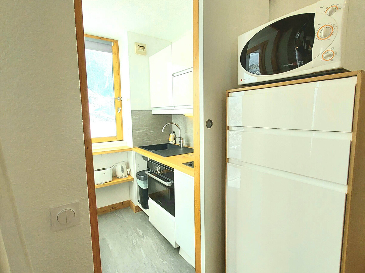 Studio rénové 28m² La Plagne, parking et ski-in/ski-out - Photo 7