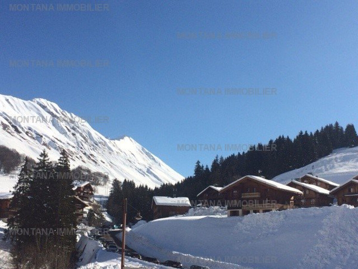 T2 Pistes du Soleil, balcon sud vue pistes - Photo 1