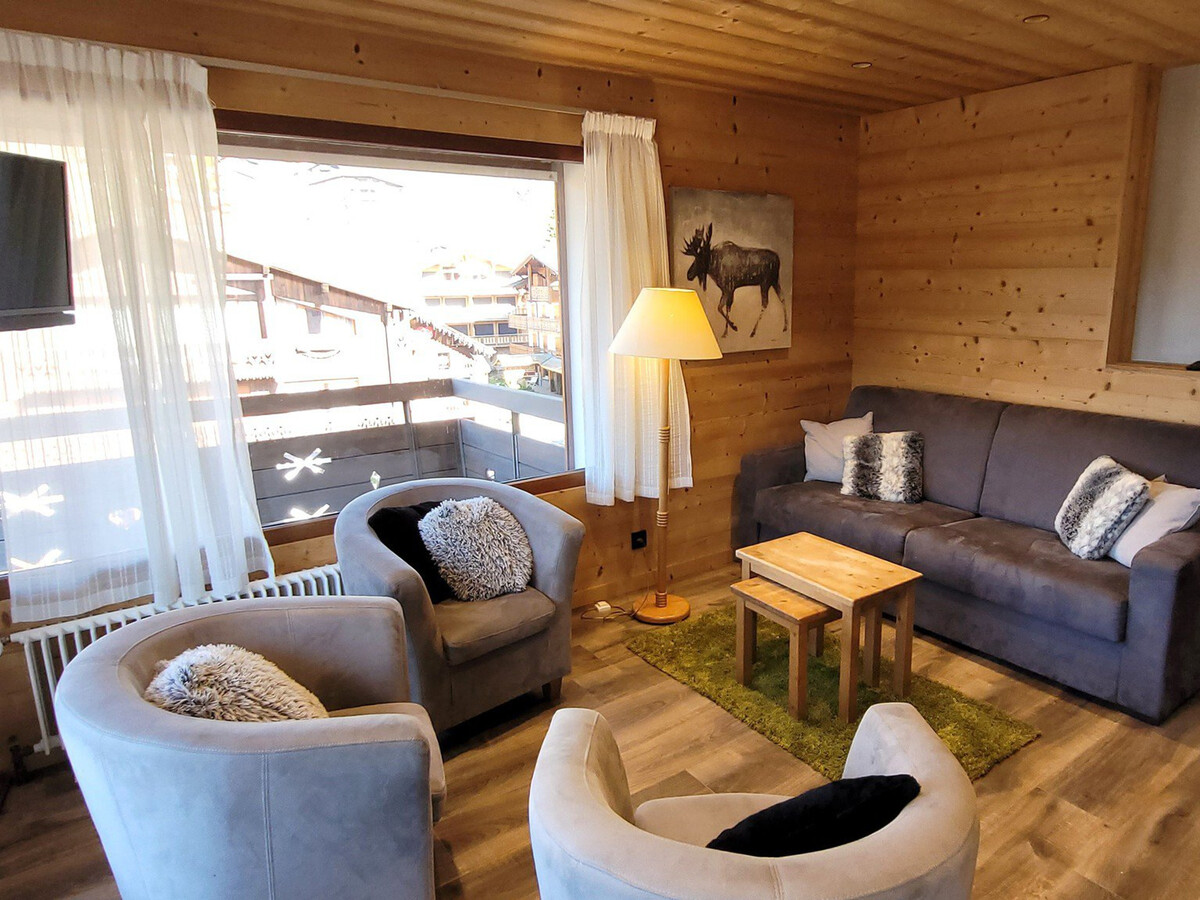 Appart 85m² rénové face aux pistes, 3 ch, parking - Photo 1