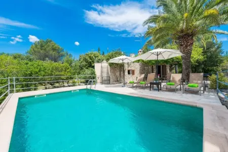 Villa Can Company, piscine d'eau salée à Campanet : photo 8