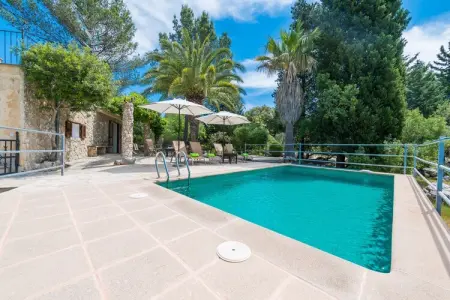 Villa Can Company, piscine d'eau salée à Campanet : photo 9