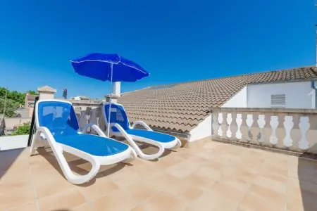 Can Toni, villa majorquine avec piscine à Sa Pobla : photo 3