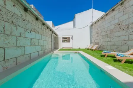 Can Toni, villa majorquine avec piscine à Sa Pobla : photo 18