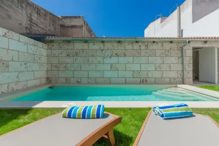 Can Toni, villa majorquine avec piscine à Sa Pobla : photo 22