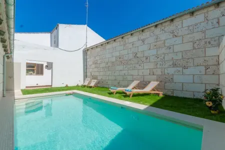 Can Toni, villa majorquine avec piscine à Sa Pobla : photo 28