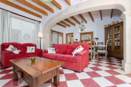 Can Toni, villa majorquine avec piscine à Sa Pobla : photo 46