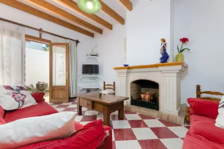 Can Toni, villa majorquine avec piscine à Sa Pobla : photo 49