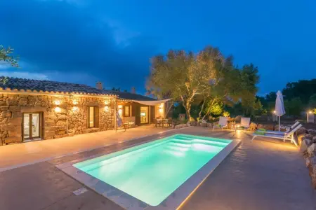 Villa Es Tancat Prim – Piscine privée à Algaida : photo 7