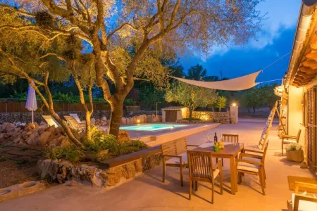 Villa Es Tancat Prim – Piscine privée à Algaida : photo 10