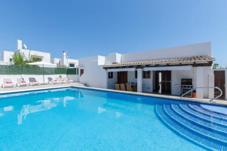 Villa Murta 26 – Piscine d'eau salée à Sa Coma : photo 4
