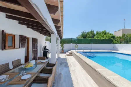 Villa Murta 26 – Piscine d'eau salée à Sa Coma : photo 12