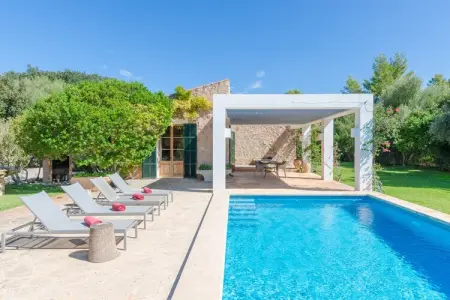 Villa Sa Plana : finca rustique avec piscine à Son Servera : photo 38