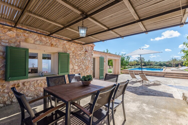 Can Sitjar, villa en pierre avec piscine à Porreres - Photo 7