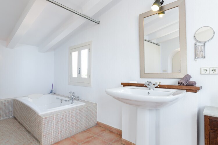 Can Sitjar, villa en pierre avec piscine à Porreres - Photo 35