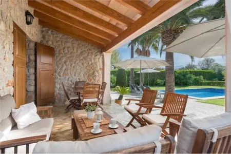 Villa Finca Pou Nou, piscine privée à Inca : photo 11
