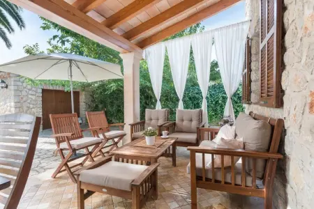 Villa Finca Pou Nou, piscine privée à Inca : photo 12