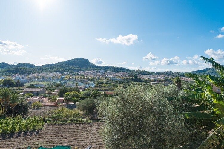 Villa Solluna : piscine & véranda vue montagnes - Photo 35