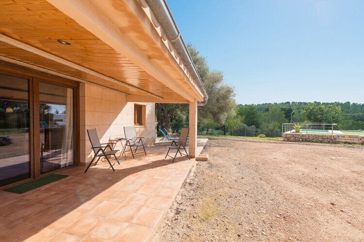 Villa Sa Plana à Calvià : piscine d'eau salée et nature - Photo 24